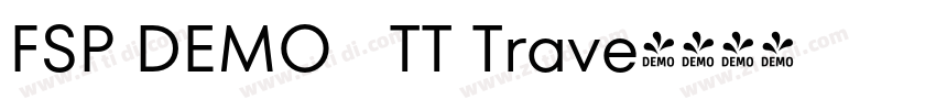 FSP DEMO   TT Trave字体转换